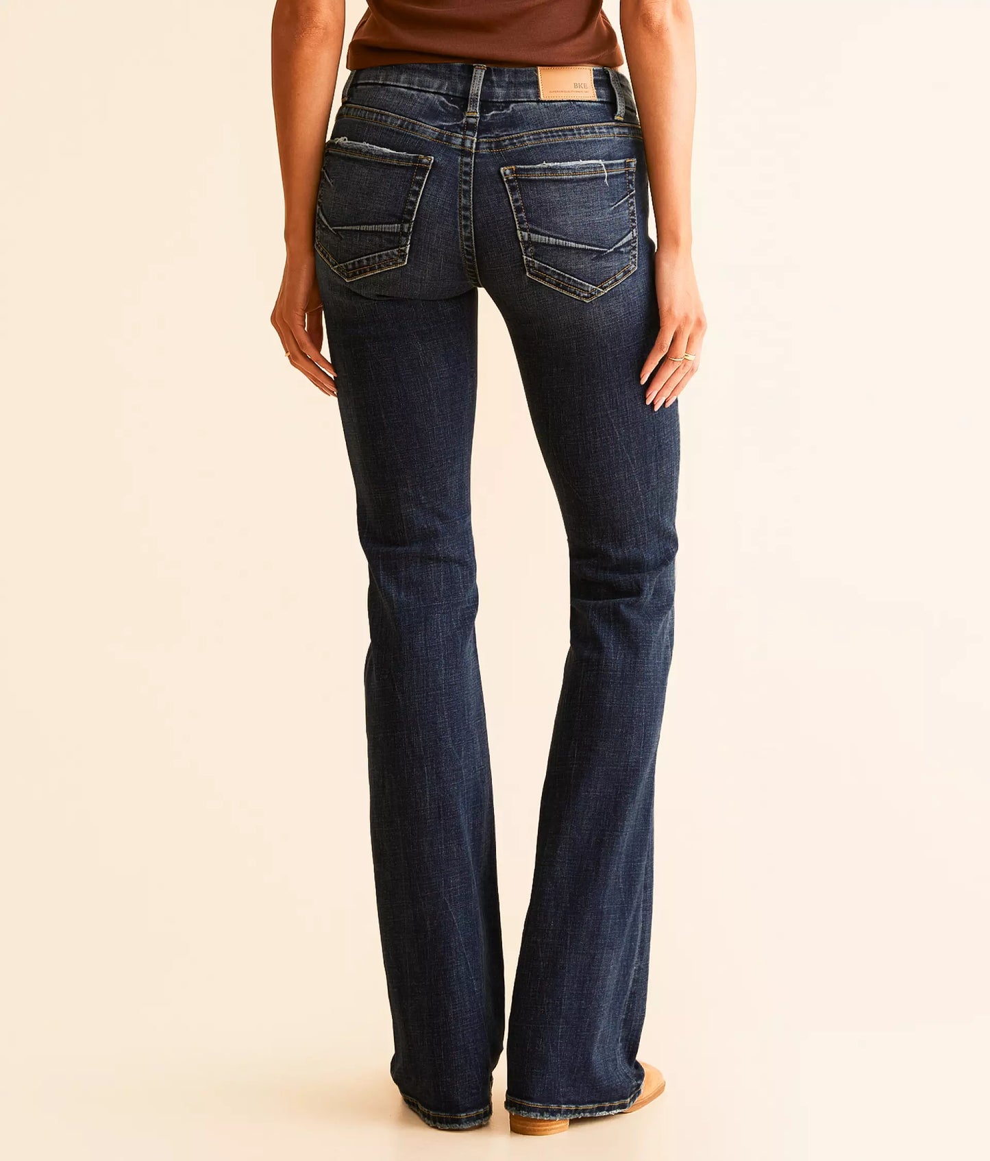 Ellie Low Rise Bootcut Jeans
