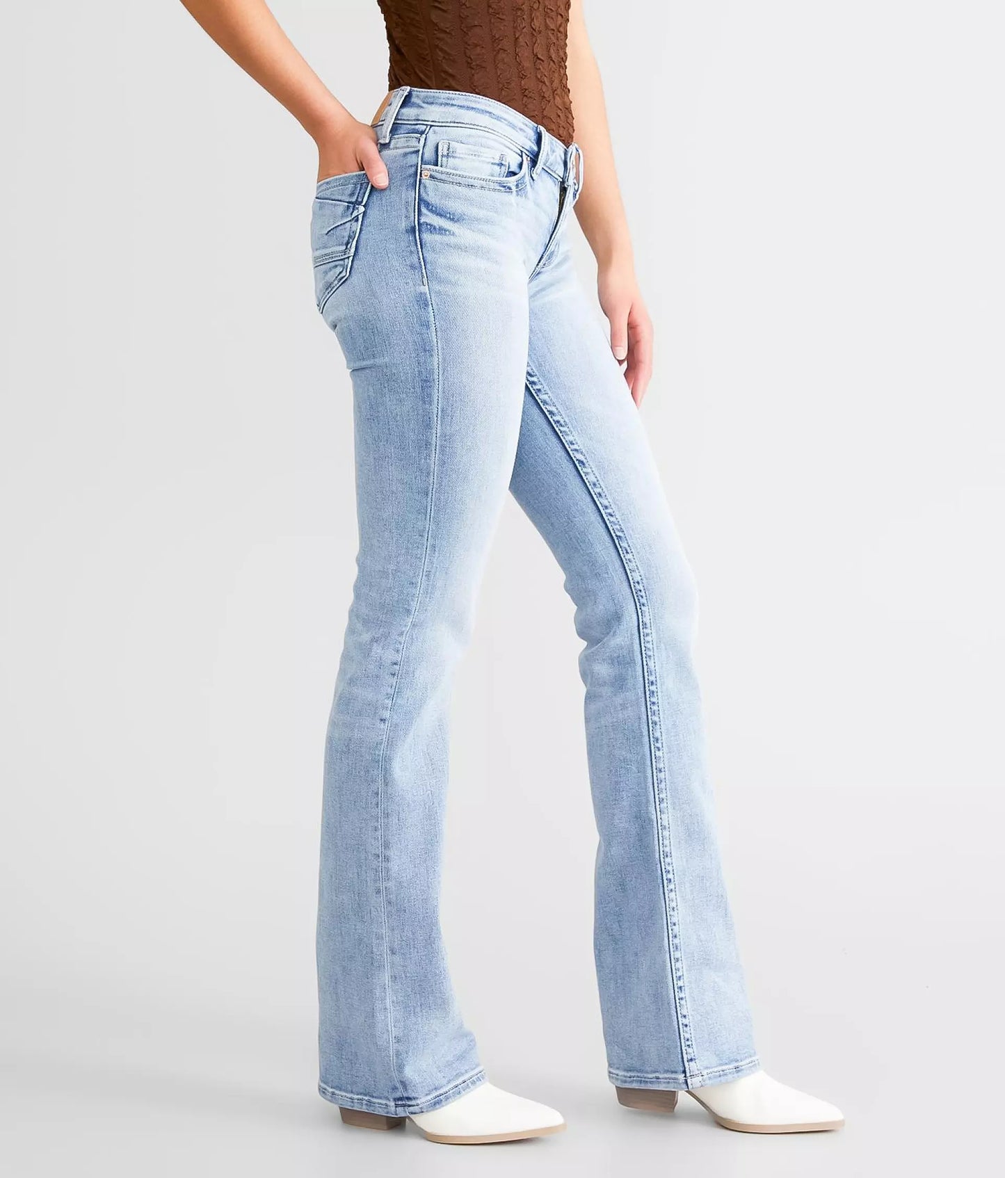 Ellie Low Rise Bootcut Jeans