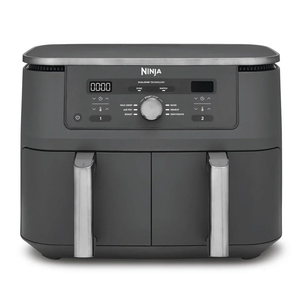 Ninja MAX 6 in 1 Dual Zone Air Fryer DZ400UK 9.5L - Gunmetal Grey