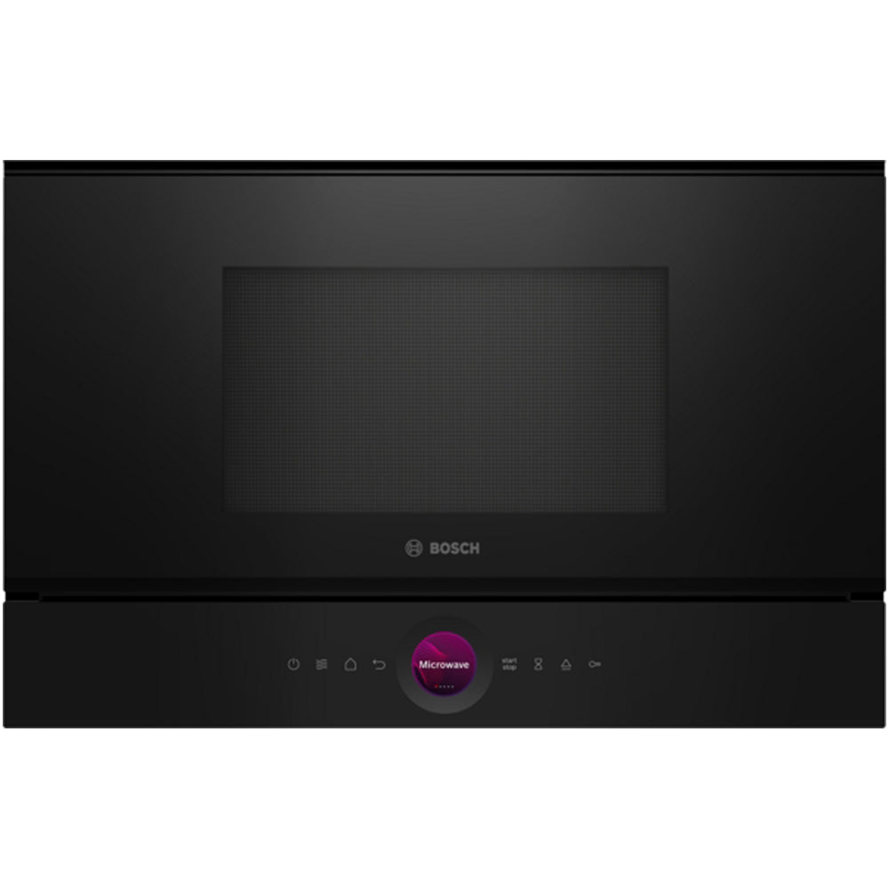 Bosch BFL7221B1B Series 8 Built In Microwave Oven Black