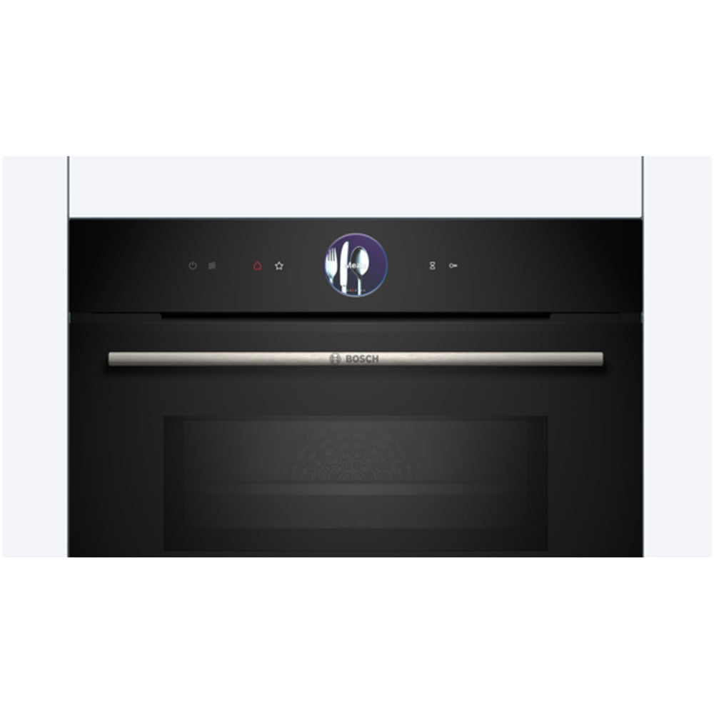 Bosch CMG7361B1B Series 8 Built-in compact Oven with Microwave function Black